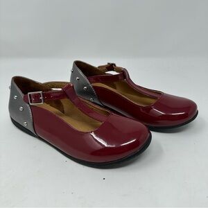 Umi cloud tech Kids Red and silver Mary Jane Shoes 32 EU/ 1 US kids